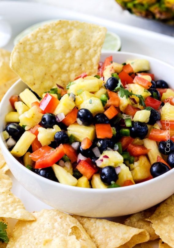 Blueberry Pineapple Salsa