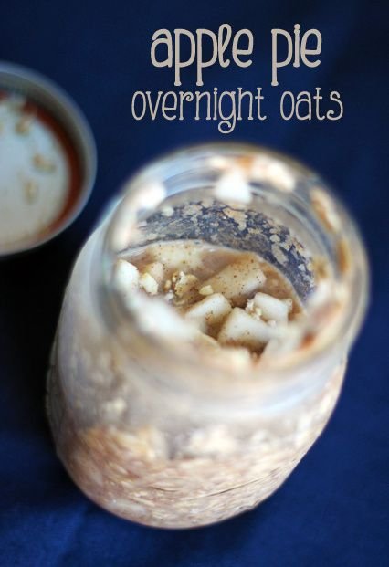 Apple Pie Overnight Oats