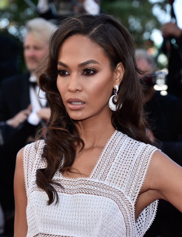 Joan Smalls' Bronze Smokey Eye