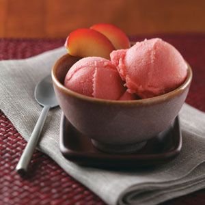 Lemon Plum Sorbet