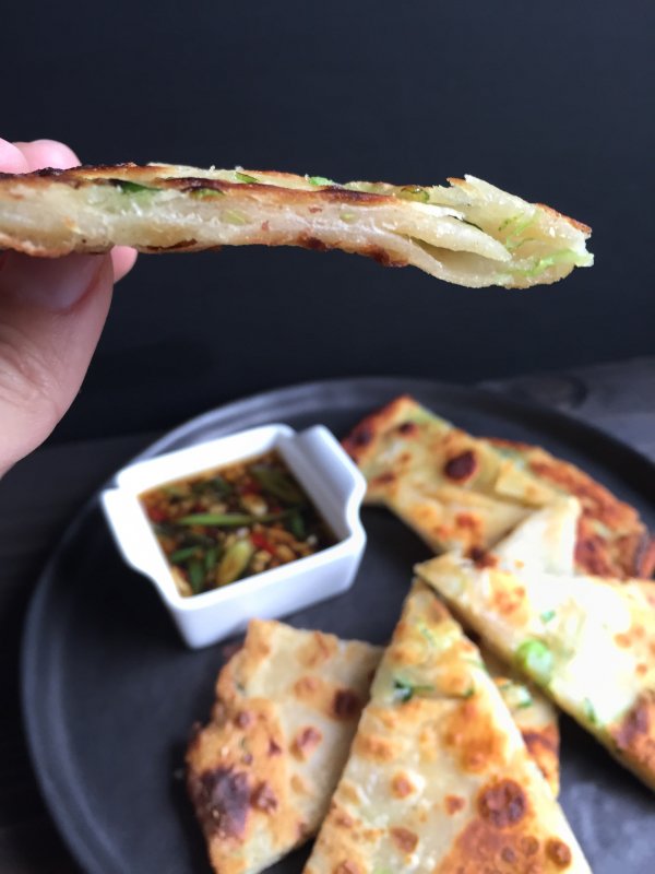 Layered Scallion Pancakes