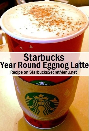 Copycat Eggnog Latte