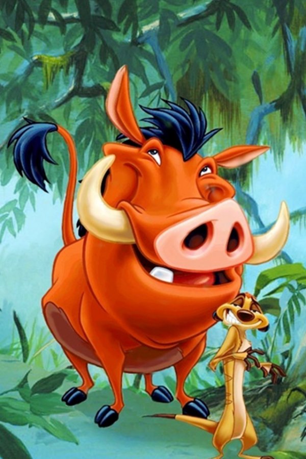 Timon and Pumbaa