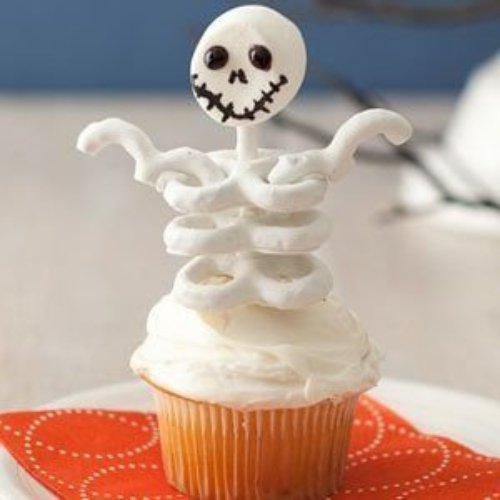 Skeleton Cupcakes