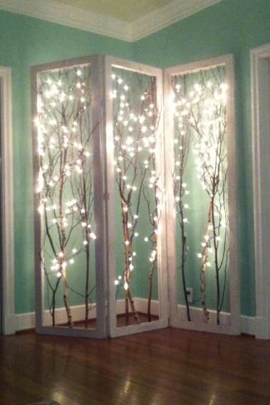 Make a Fairytale Forest Room Divider