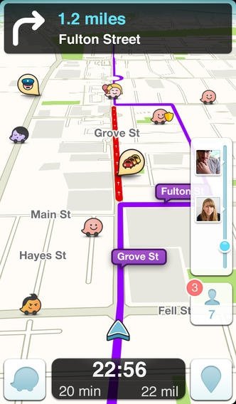 Waze Social Gps