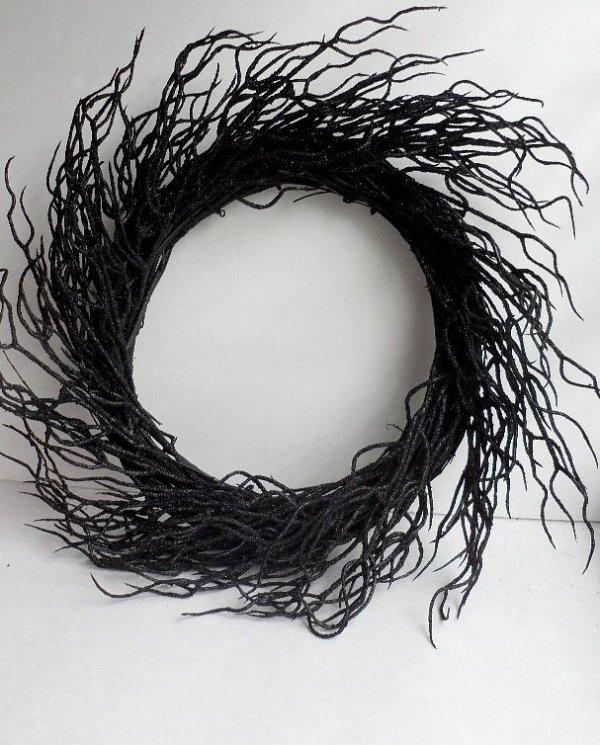 Spraypainted Twig Wreath