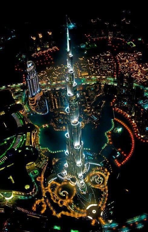 Burj Khalifa, Night Time