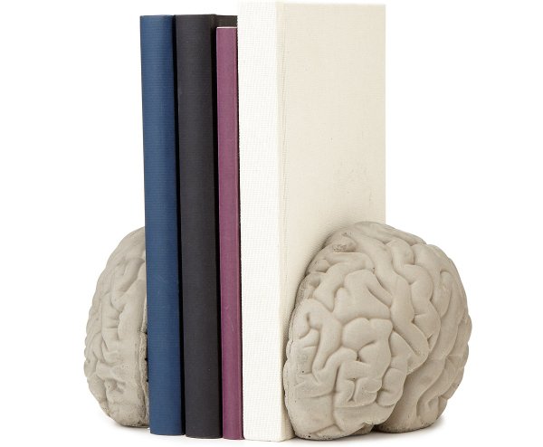 Brain Bookends