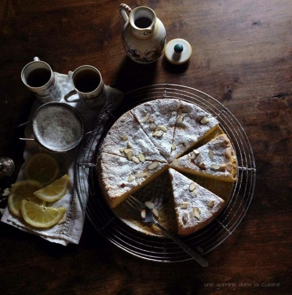 Lemon Lavender Olive Oil Cake