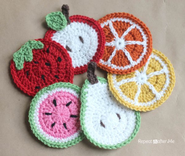 Fruit Coasters