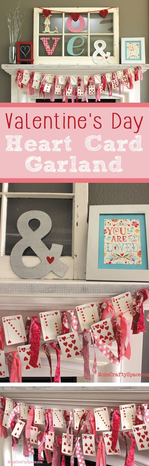 Heart Cards Garland