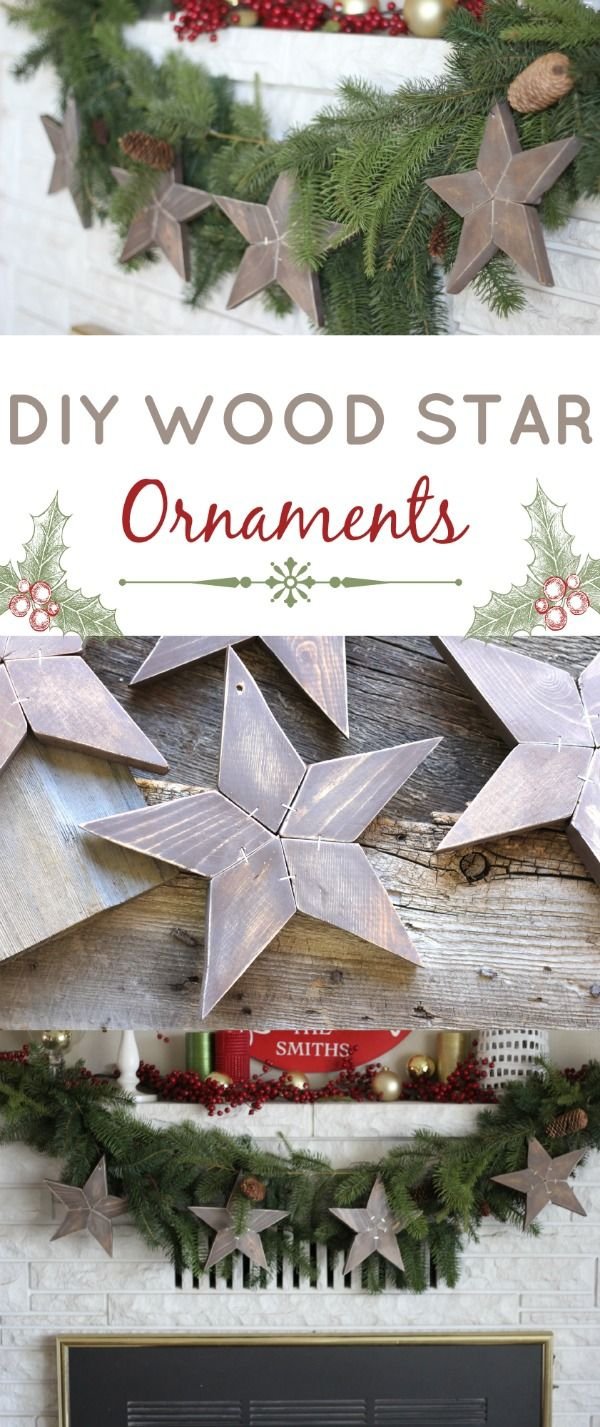 Pretty Wooden Stars