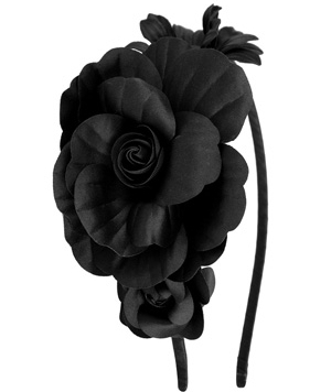 Forever21 Satin Rosette Headband