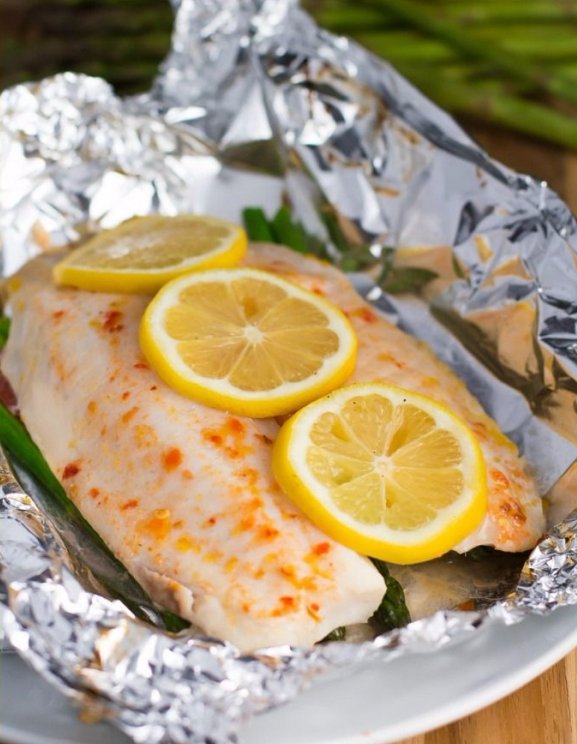 Healthy and Easy Fish Packets