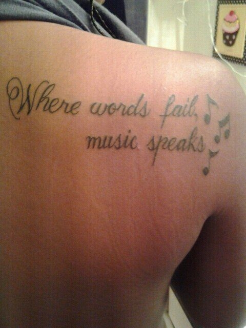 Where Words Fail, Music Speaks