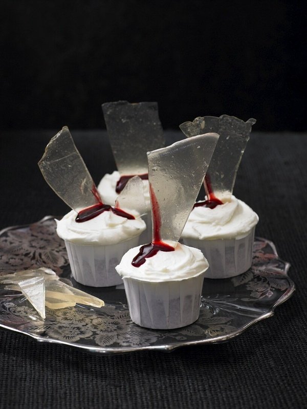 Broken Glass Cupcakes