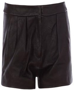 IRO Leather Shorts