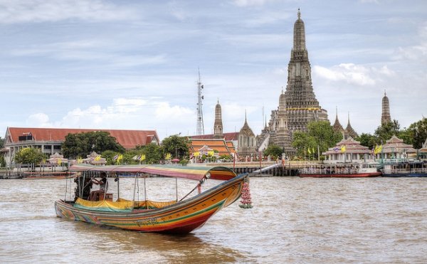 Take a Long-tail Boat Taxi