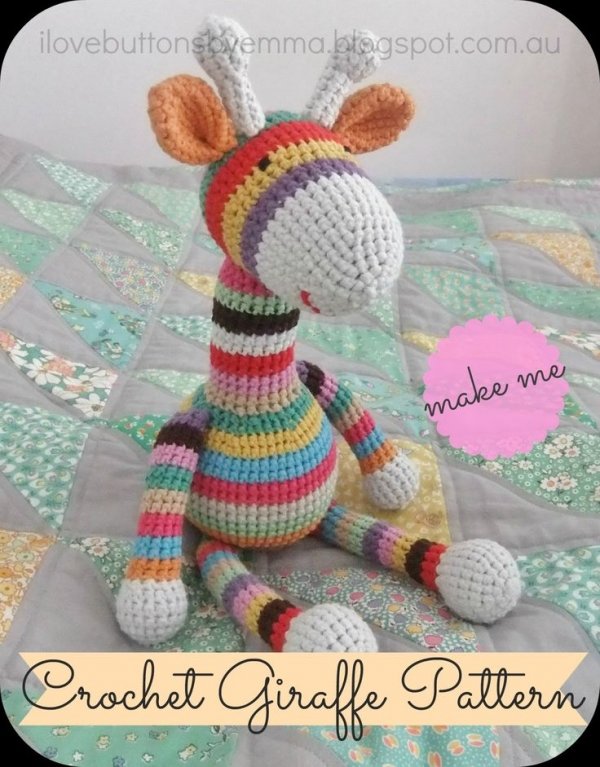 Crocheted Giraffe