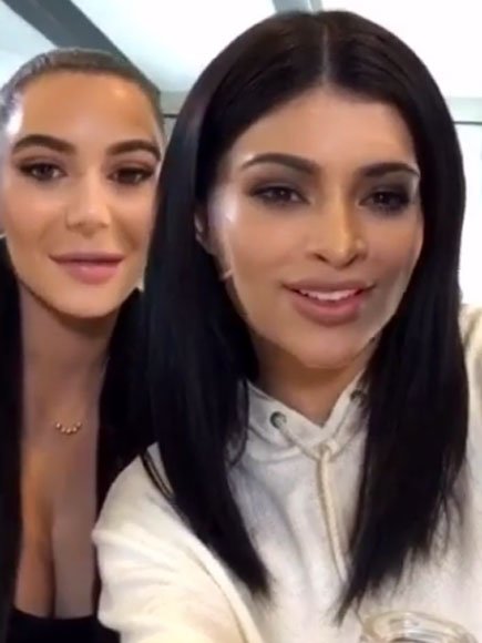 Kim K & Kylie