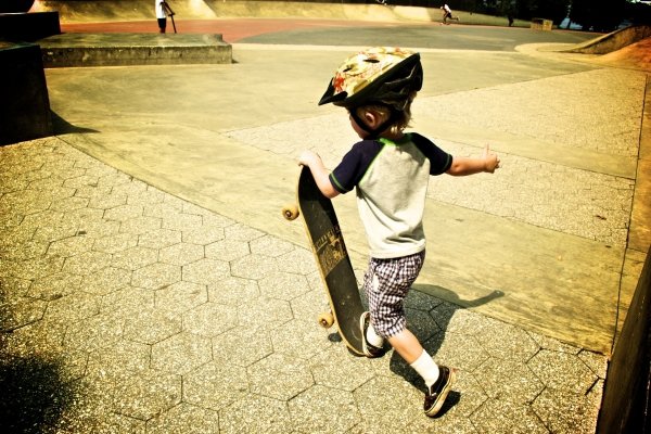 Skateboarding