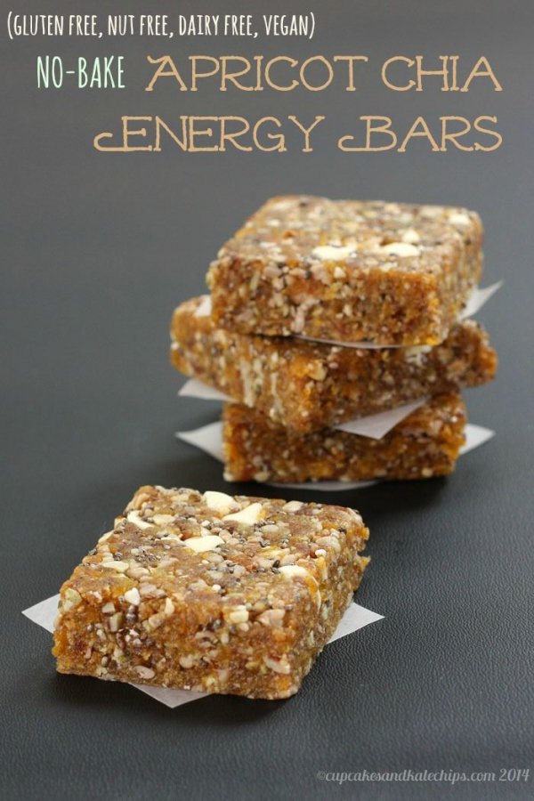 Apricot Chia Energy Bars