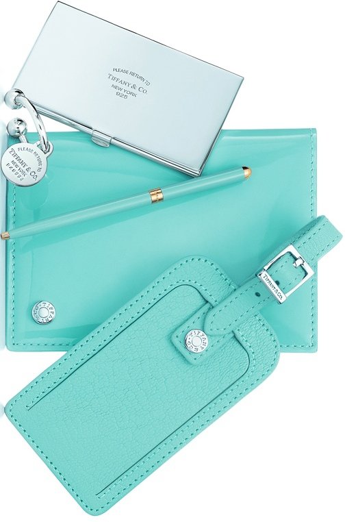 Tiffany Blue Luggage Tags