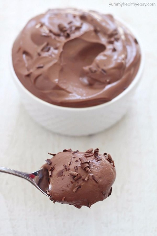 Chocolate Tofu Pudding