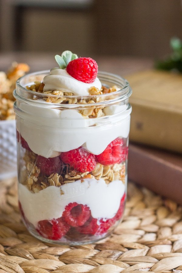 Fresh Fruit and Granola