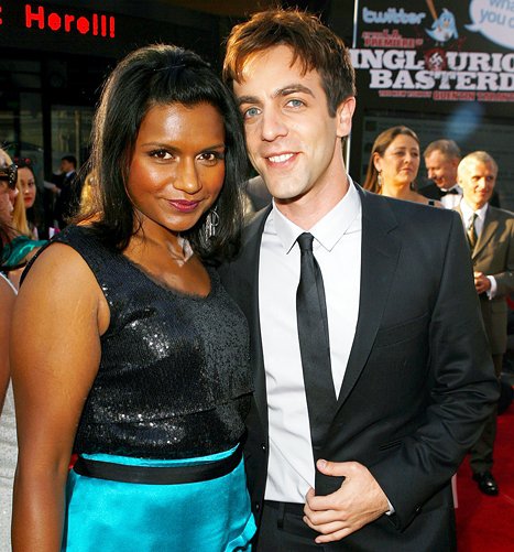 Mindy Kaling and B.J. Novak