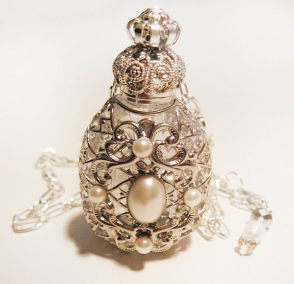 Antique Miniature Czech Perfume Bottle