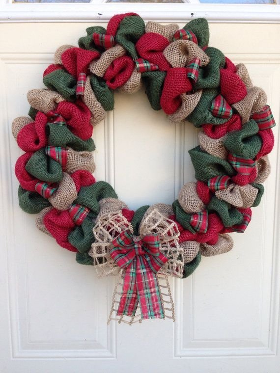 Christmas Burlap