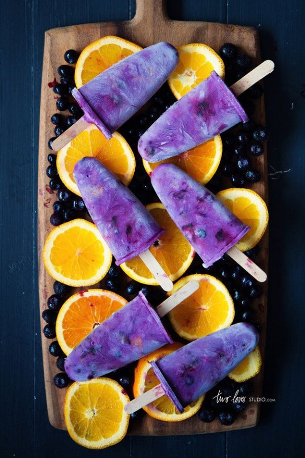 Blueberry and Orange