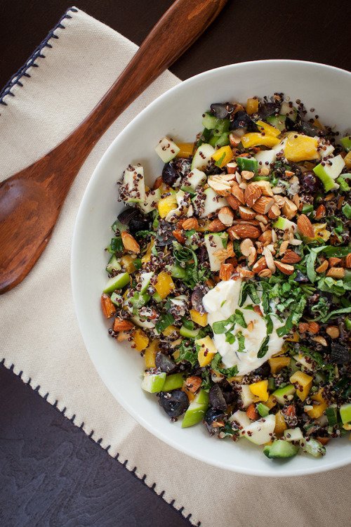 Chopped Vegetable Confetti Salad