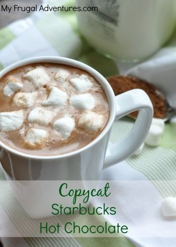 Copycat Starbucks Hot Chocolate Recipe