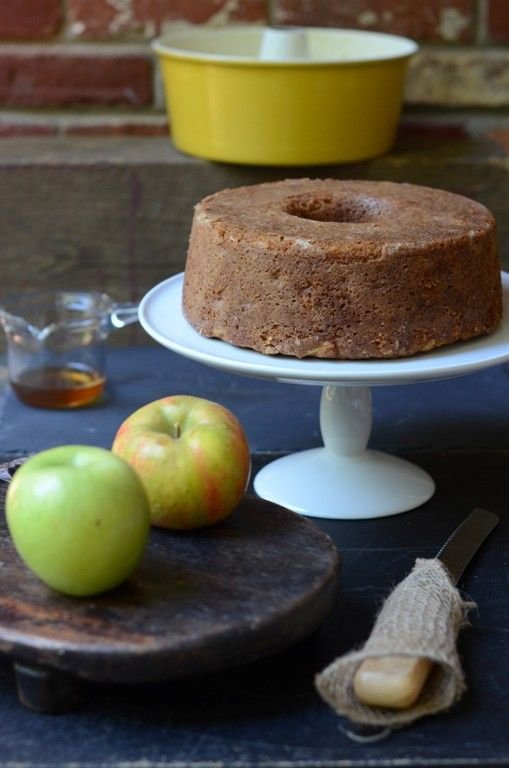 Apple Bourbon Bundt Cake