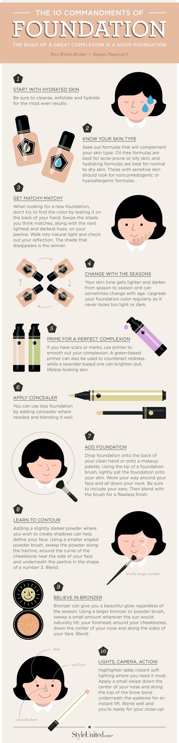 How to Apply Foundation