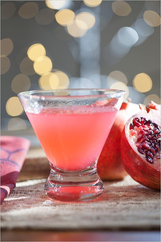 The Granada a Pomegranate Martini