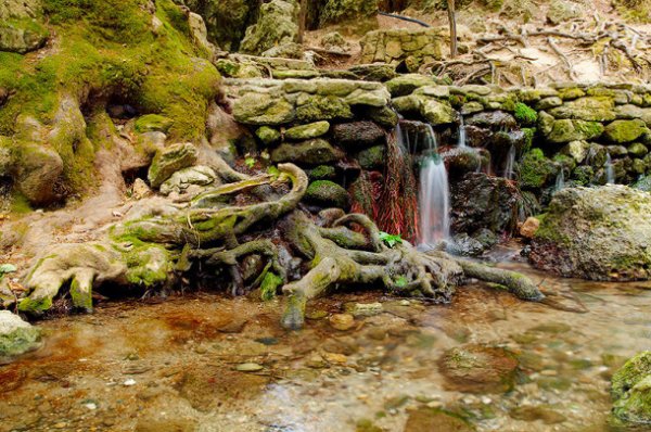 Walk Barefoot in the Seven Sources of Rhodes, Greece