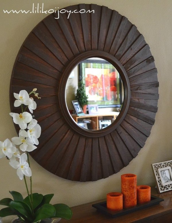 DIY Sunburst Mirror