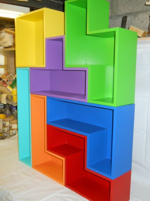 Tetris Bookshelf