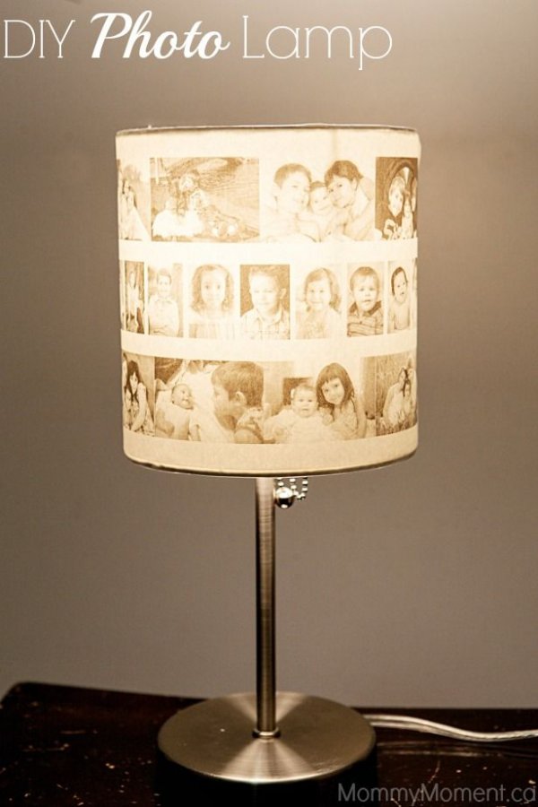 DIY Photo Lamp