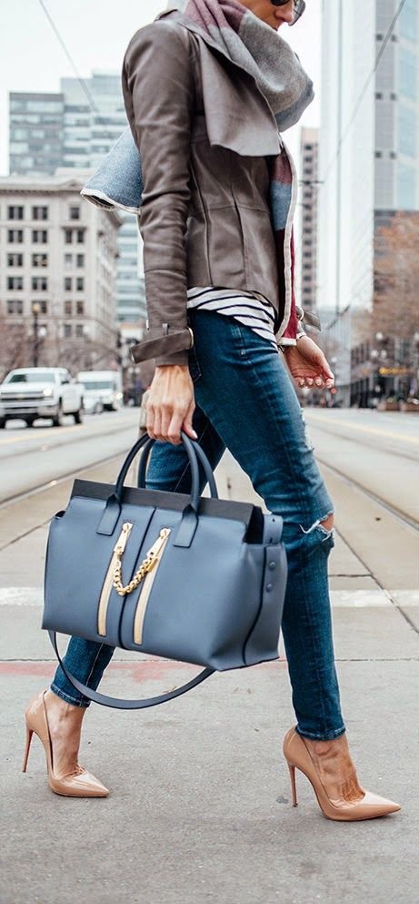 Light Blue Purse