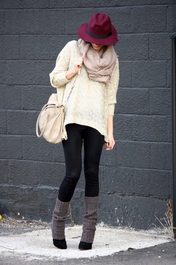 Recreate Some Adorable Street Style Outfits with Leg Warmers ...