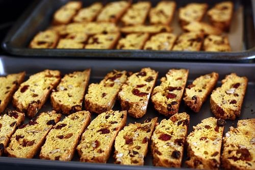 Pumpkin Cranberry Biscotti