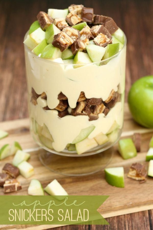 Apple Snickers Salad