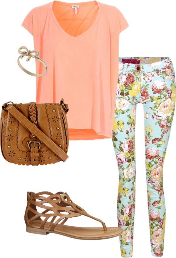 Floral Skinnies