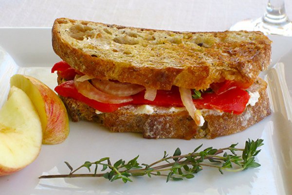 Essen, Gericht, Frühstückssandwich, Essen, Veggie-Burger,