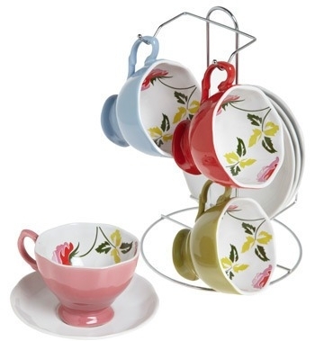 Floral to Ceiling Tea Set